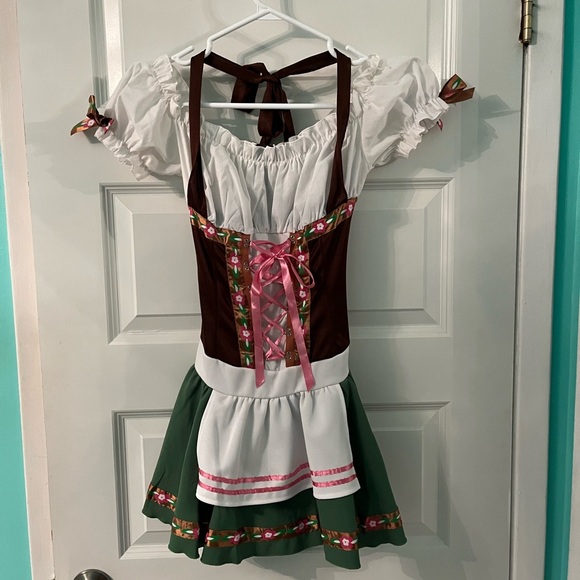Leg & Avenue Drindle Dress Halloween Costume size XS - no socks - Picture 2 of 7